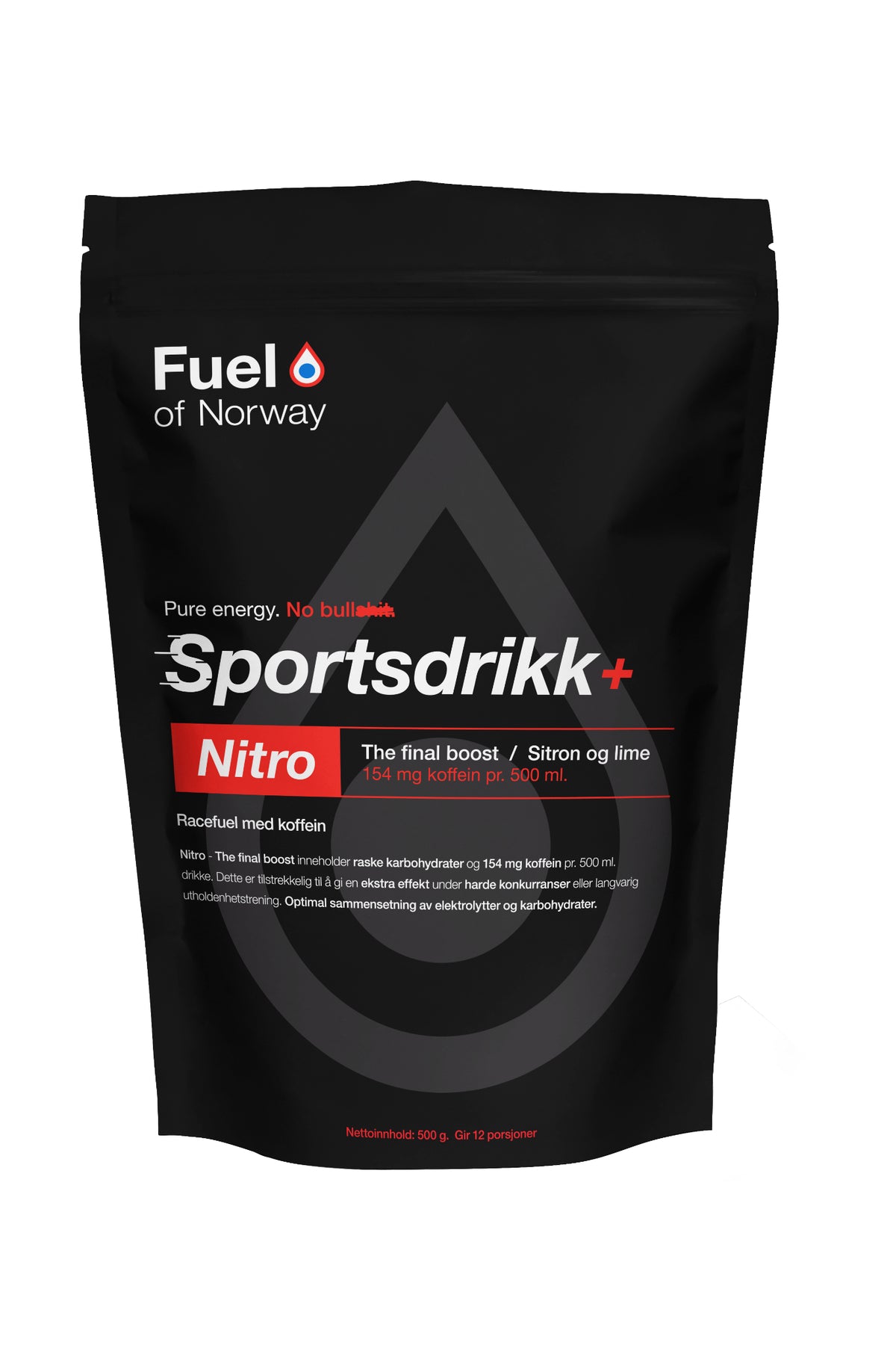 Sportsdrikke Nitro koffein