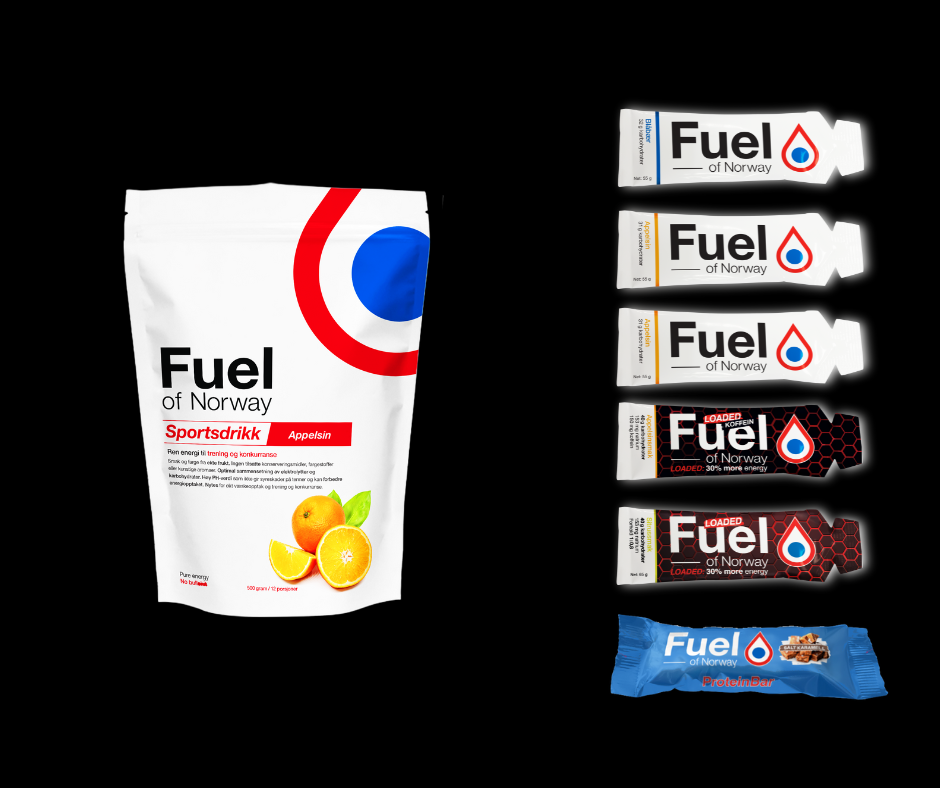 Oslo Maraton ernæringspakke 3 timer