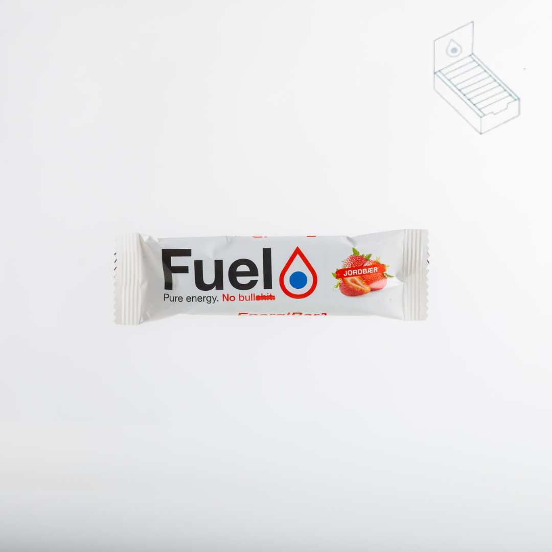 EnergiBar Jordbær og sjokolade 24 stk
