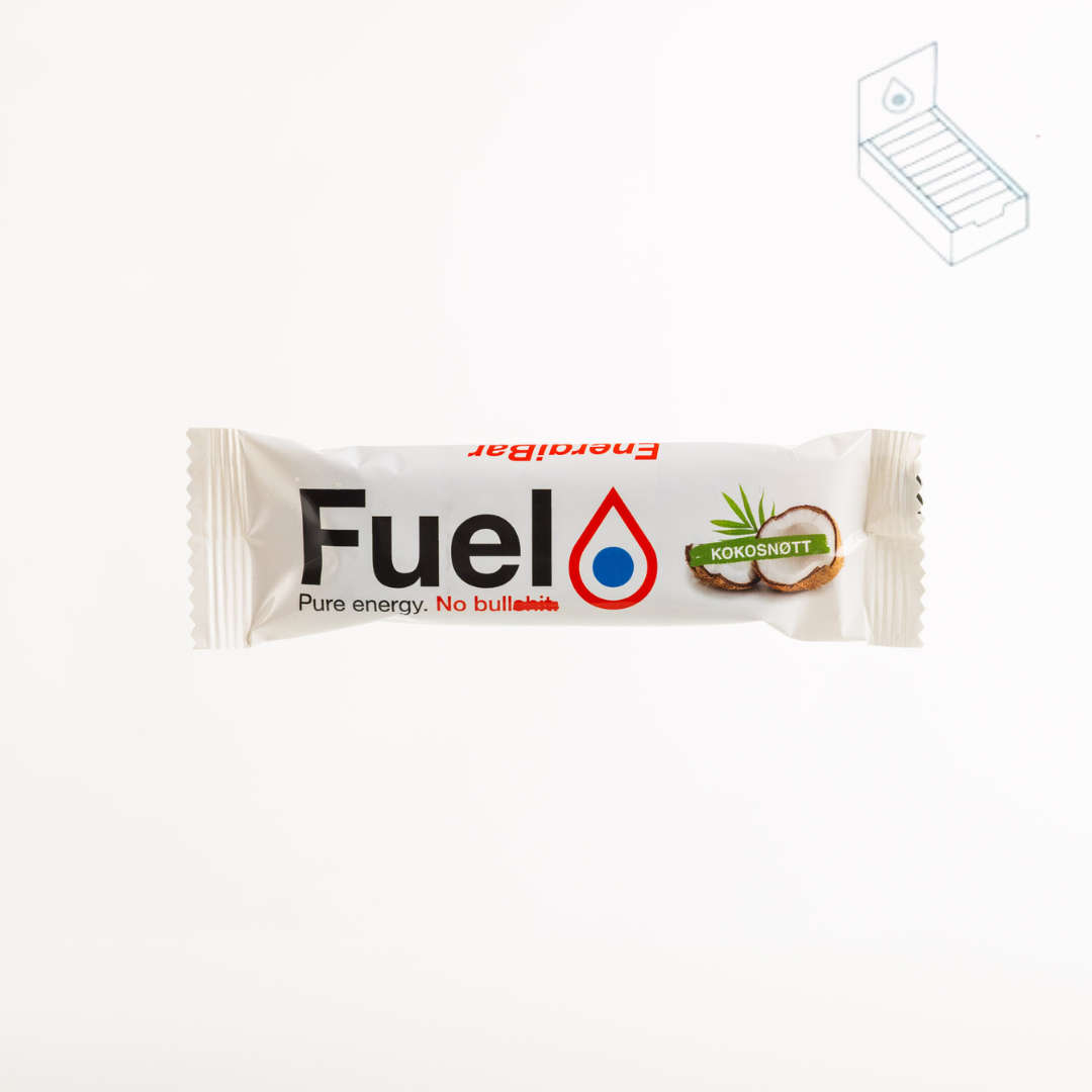 EnergiBar kokos og sjokolade 24 stk