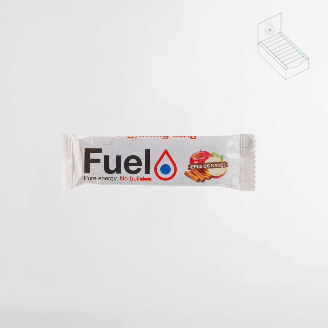 Pure EnergiBar eple & kanel 24pk