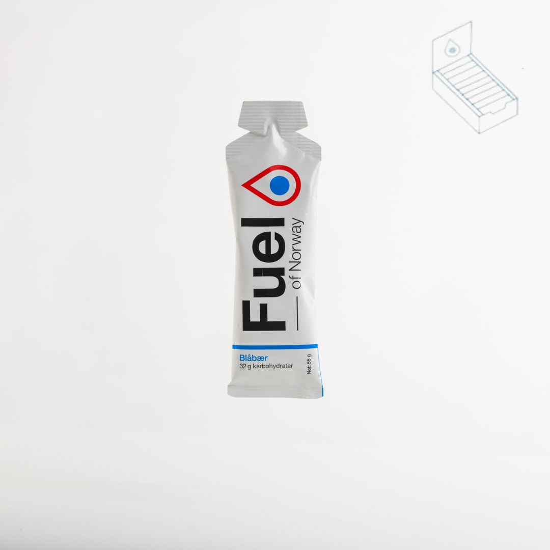 EnergiGel Blåbær 55g 20pk