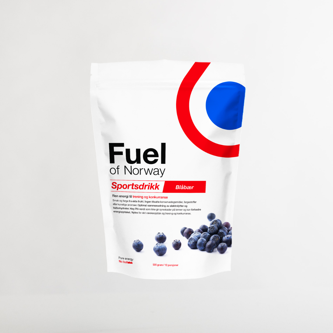 Sportsdrikke 0,5kg Blåbær