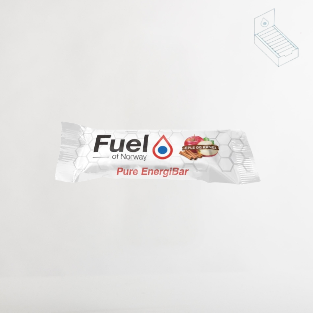 Pure EnergiBar eple & kanel 24pk