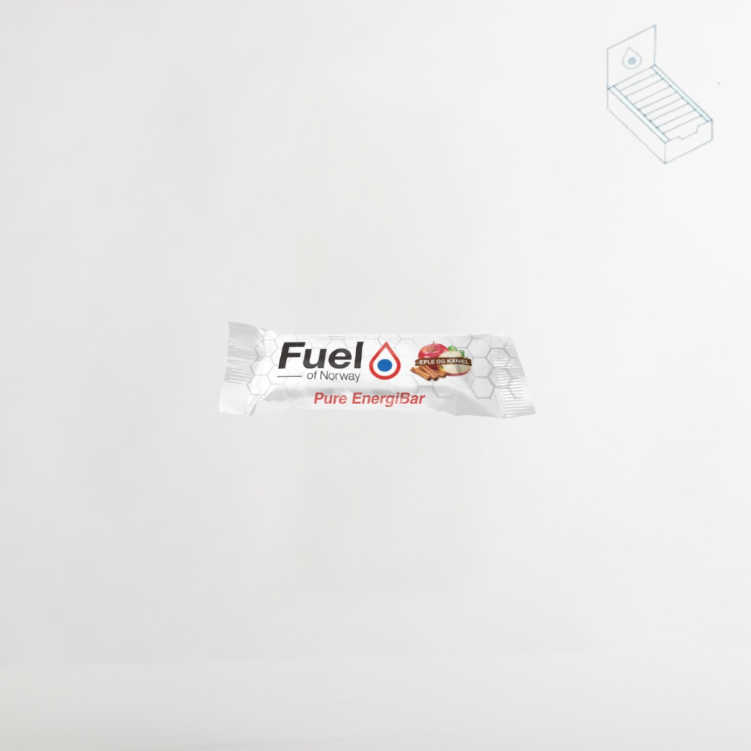 Pure EnergiBar eple & kanel 24pk