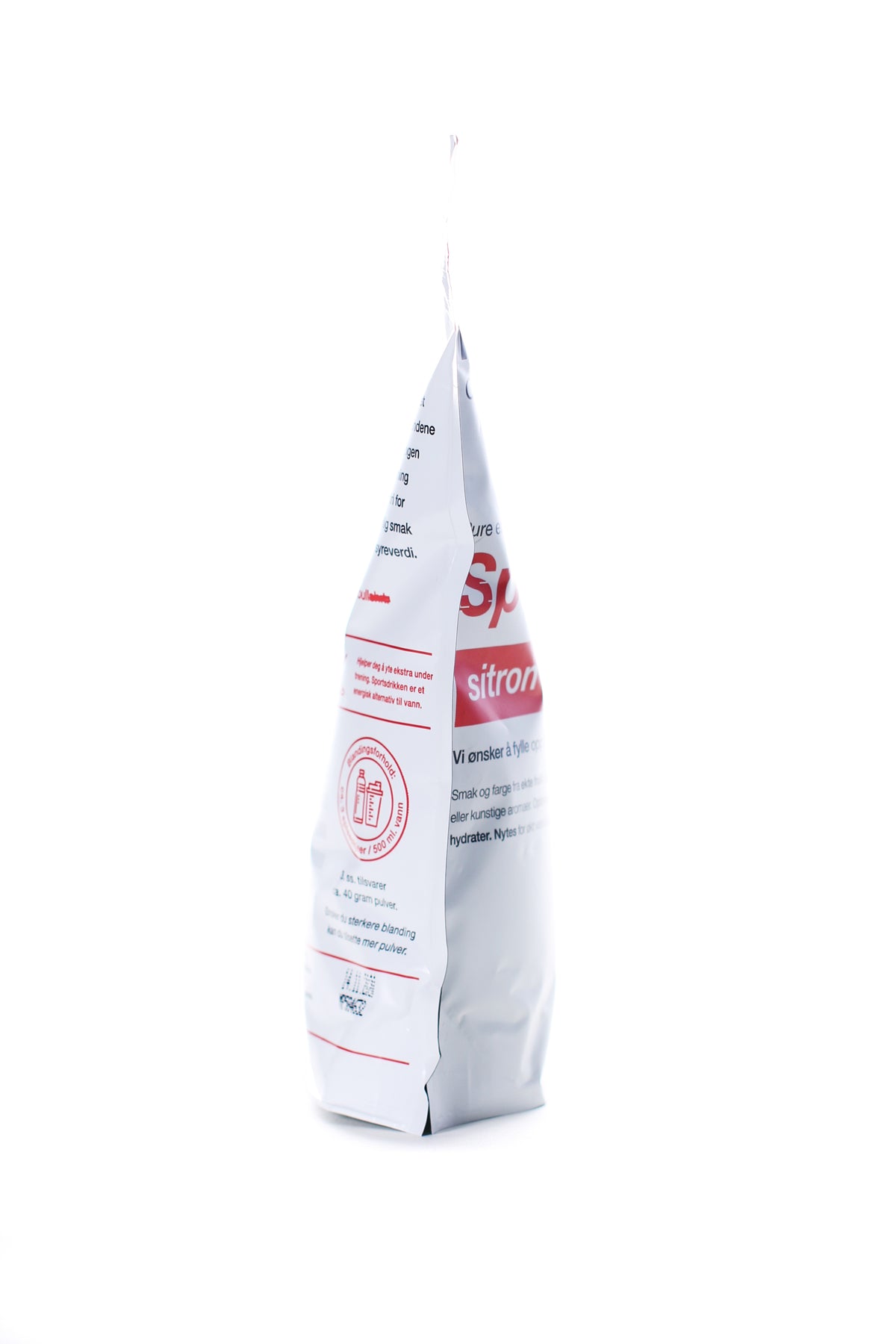 Sportsdrikke 0,5kg Sitron/Lime